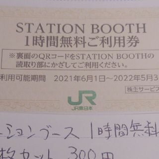 ジェイアール(JR)のＪＲ東日本優待券のステーションブース98枚5000円（チョコレート様専用）(その他)