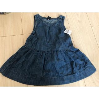 ギャップキッズ(GAP Kids)のGAP デニムワンピース　　90  新品(ワンピース)