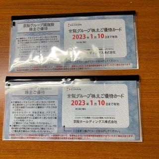 ケイハンヒャッカテン(京阪百貨店)の京阪グループ株主ご優待カード　3セット(遊園地/テーマパーク)