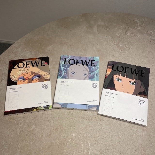 Loewe ロエベ 千と千尋コラボノート | フリマアプリ ラクマ