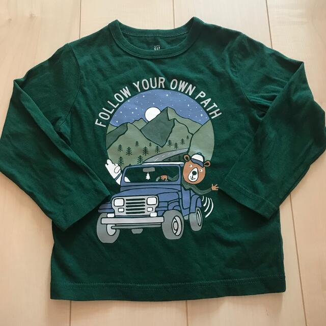 babyGAP(ベビーギャップ)のbaby gap 長袖シャツ105cm キッズ/ベビー/マタニティのキッズ服男の子用(90cm~)(Tシャツ/カットソー)の商品写真