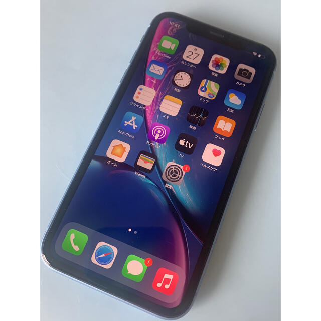 『処分価格』iPhone XR  128GB  SIMフリー  BT91％