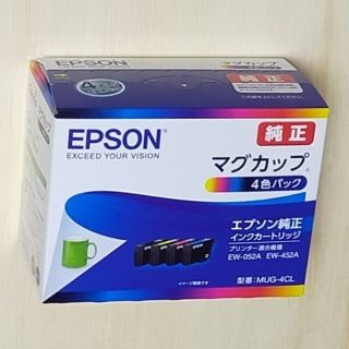 エプソン 純正 マグカップ MUG-4CL インクカートリッジ 4色パック(オフィス用品一般)