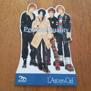 L'Arc～en～Ciel　NTTパーソナル　店頭用ポップ(ミュージシャン)