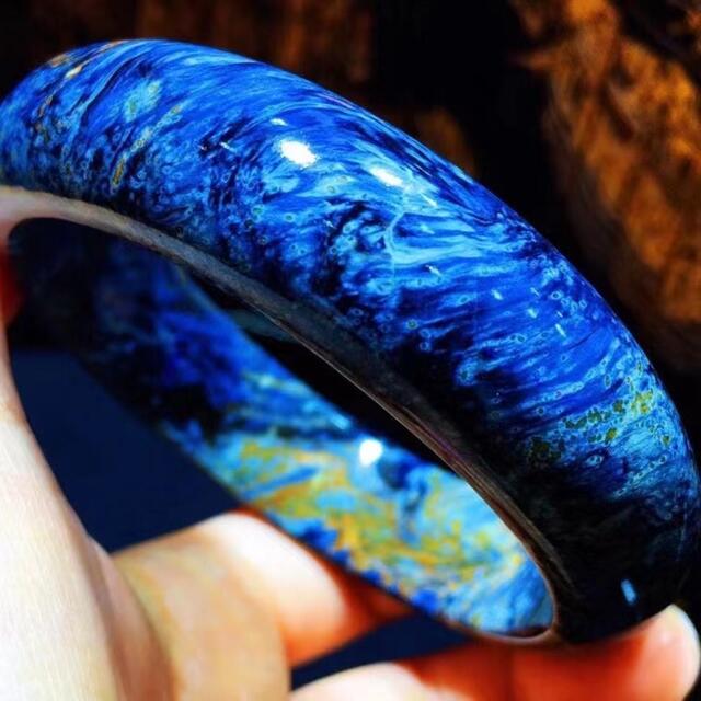 ブルーピー ⭐︎ブルーピーターサイト キャッツアイ効果強 バングル