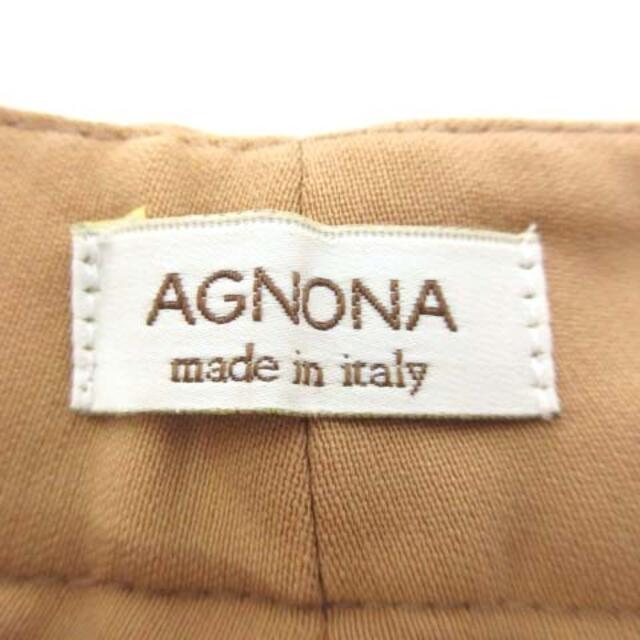 Agnona - アニオナ ベージュ スラックス ウール 鍵ホック 大きいサイズ フォーマル Lの通販 by ベクトル ラクマ店｜アニオナならラクマ