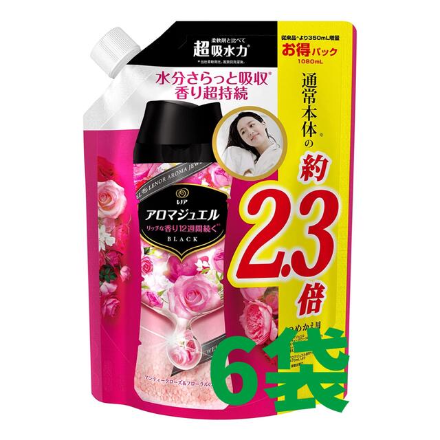 新品♡レノア アロマジュエル 詰め替え 6袋 | www.me.com.kw
