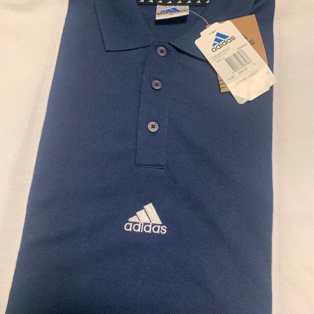 adidas(アディダス)の激レア90s 00s dead stock adidas polo shirt メンズのトップス(ポロシャツ)の商品写真