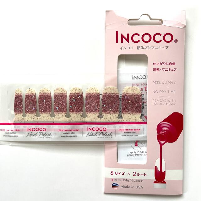 Incoco(インココ)の新品　INCOCO インココ貼るだけマニキュア コスメ/美容のネイル(マニキュア)の商品写真