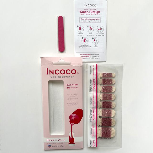 Incoco(インココ)の新品　INCOCO インココ貼るだけマニキュア コスメ/美容のネイル(マニキュア)の商品写真