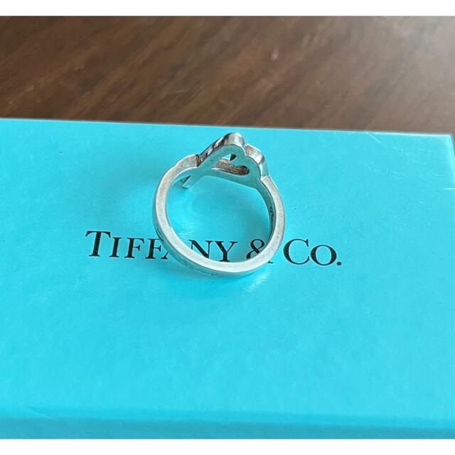 TIFFANY ティファニー リング ラビングハート SV925 Ag925 TIFFANY ティファニー リング ラビングハート SV925 Ag925