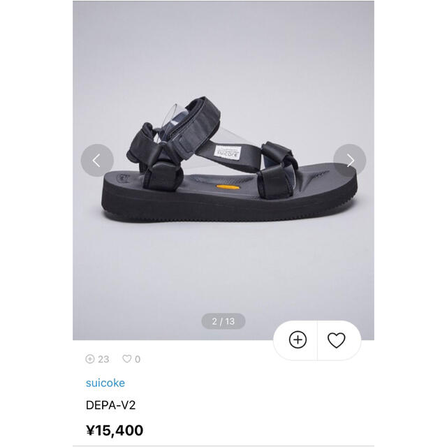 suicoke(スイコック)のスイコック　サンダル メンズの靴/シューズ(サンダル)の商品写真