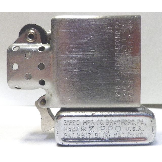 マニュアル8付属品など1953～55年’スチール ZIPPO プレーン　希少！美品！