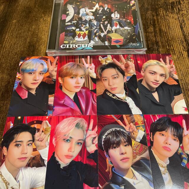 CDStraykids スキズ FC盤 両面トレカ コンプ CD セット