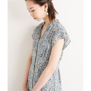 IENA - IENA 花柄ワンピース フラワープリントワンピースの通販 by