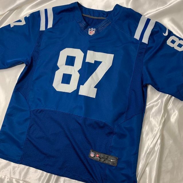 NIKE(ナイキ)の良デザイン 90s vintage NIKE NFL ゲームシャツ ナイキ 古着 メンズのトップス(Tシャツ/カットソー(半袖/袖なし))の商品写真