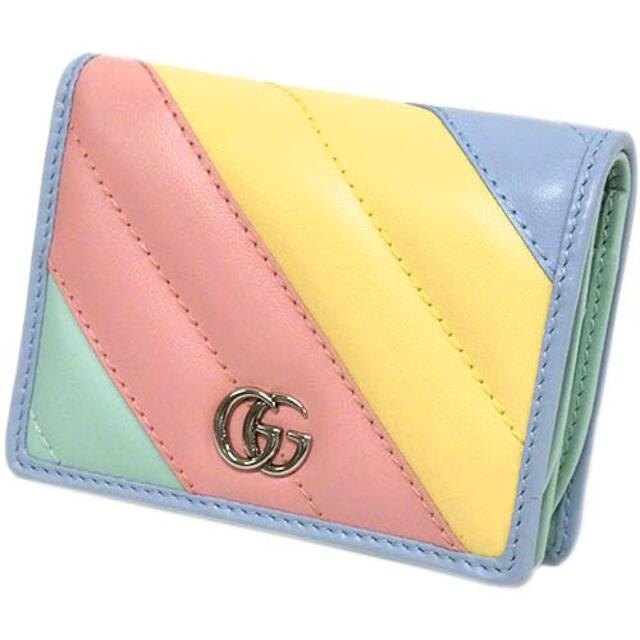 Gucci 極美品 財布 GG マーモント マルチカラー パステル グッチ 直売