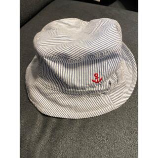 ミキハウス(mikihouse)のミキハウス　リバーシブル帽子　44-48cm(帽子)