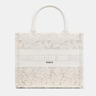 クリスチャンディオール(Christian Dior)のDIOR マクラメレース ブックトート スモール(トートバッグ)