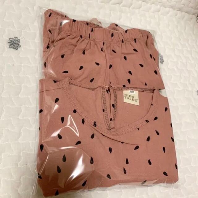 90 3着セット セットアップ ロンパース キッズ/ベビー/マタニティのキッズ服女の子用(90cm~)(ワンピース)の商品写真