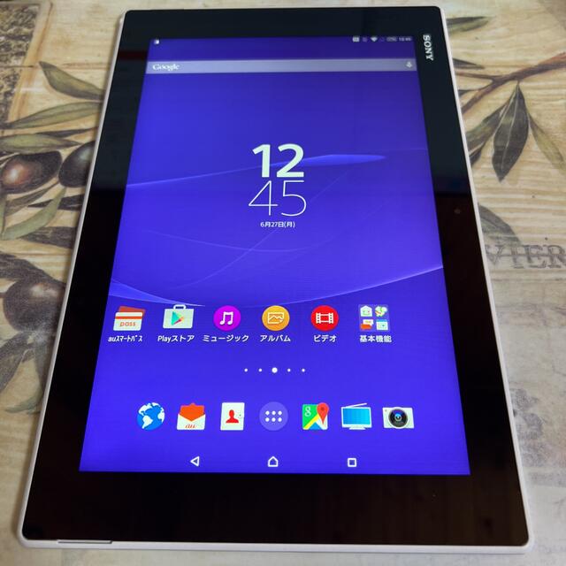 PC/タブレットXperia Z2 Tablet SOT21○アンテナ内蔵○テレビ機能付き○