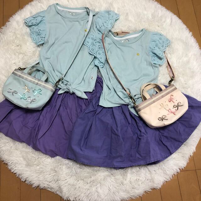 GLOBAL WORK - 姉妹お揃い スカート M(100-110) XL(120-130)の通販