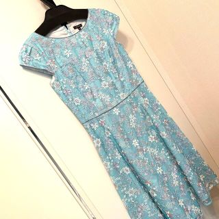 ブルー TOCCA ピーチツリー ワンピースの通販 by 気まぐれショップ