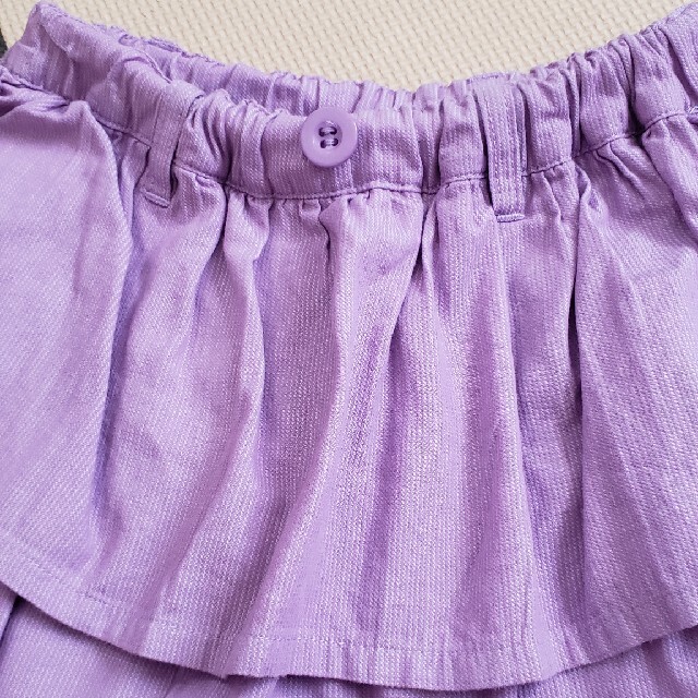 BABYDOLL(ベビードール)のBABY DOLL　2段フリルスカート キッズ/ベビー/マタニティのキッズ服女の子用(90cm~)(スカート)の商品写真