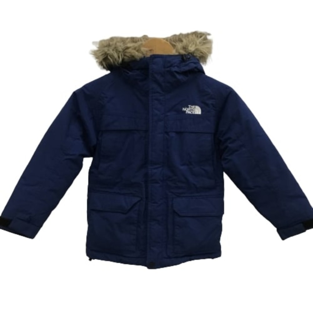 THE NORTH FACE(ザノースフェイス)の♪♪THE NORTH FACE ザノースフェイス キッズ ダウンジャケット SIZE 120 ネイビー キッズ/ベビー/マタニティのキッズ服男の子用(90cm~)(ジャケット/上着)の商品写真