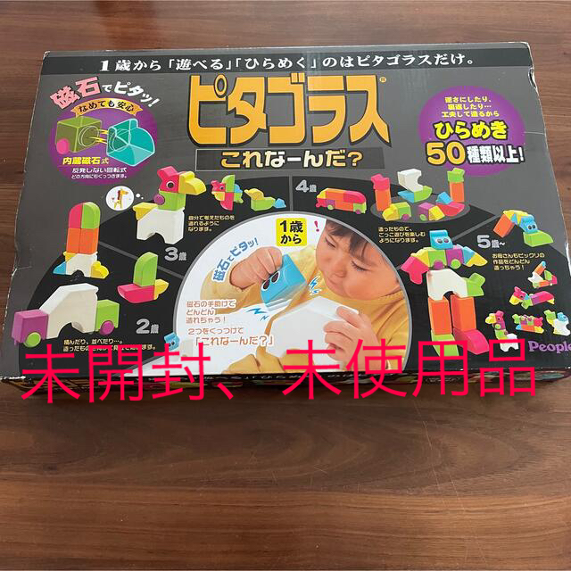 ピタゴラス　これなーんだ　ピープル　People  1歳から遊べる　ひらめく キッズ/ベビー/マタニティのおもちゃ(知育玩具)の商品写真