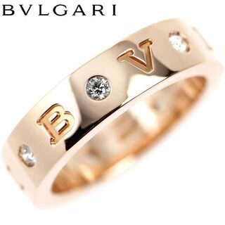 ブルガリ(BVLGARI)のブルガリ K18PG ダイヤモンド リング ローマンソルベ 51号(リング(指輪))