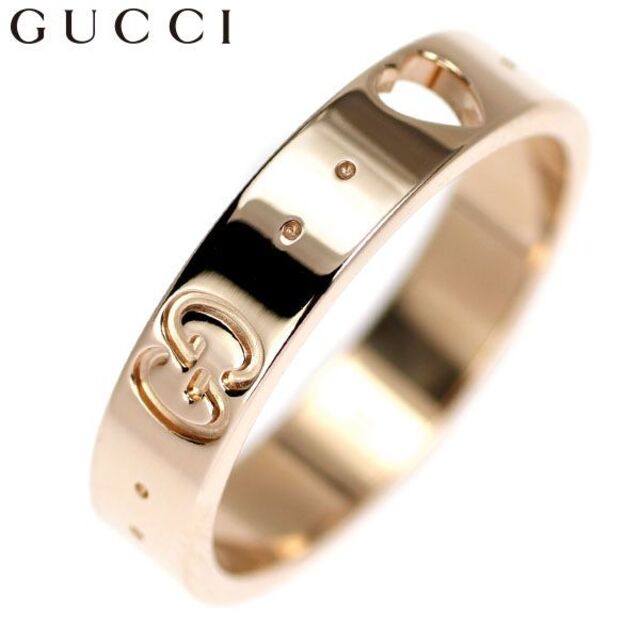 激安ブランド グッチ GUCCI アイコン アモールハート ネックレス K18YG