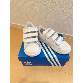 アディダス(adidas)のadidas スタンスミス　ホワイト　子供用(スニーカー)