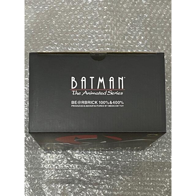 BE@RBRICK BATMAN  ANIMATED 100％ & 400％  エンタメ/ホビーのフィギュア(その他)の商品写真