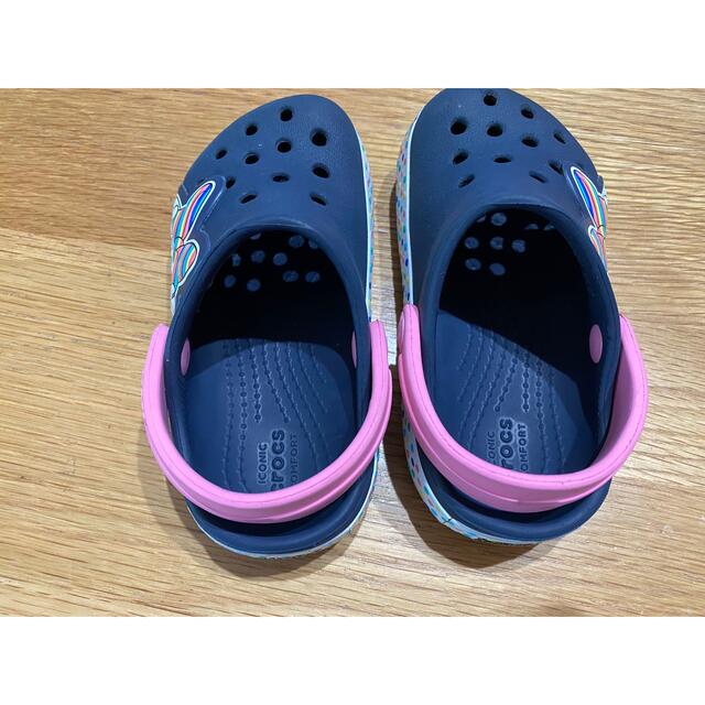 crocs(クロックス)のクロックス  キッズ14センチ  ミニーちゃんサンダル キッズ/ベビー/マタニティのベビー靴/シューズ(~14cm)(サンダル)の商品写真