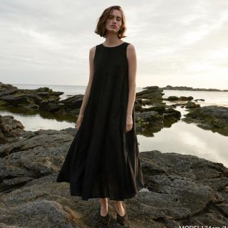 シールームリン(SeaRoomlynn)の定価以下Searoomlynn🐚COTTON VOILE ボリュームドレス S(ロングワンピース/マキシワンピース)