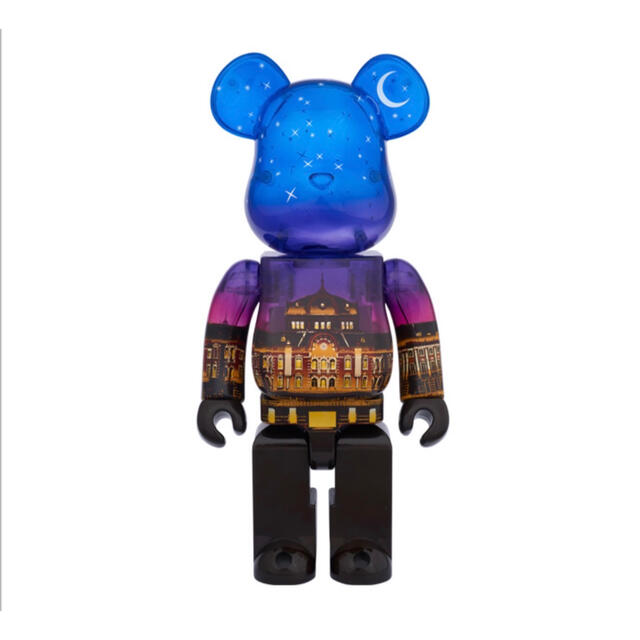 BE@RBRICK 東京駅 丸の内駅舎モデル Night Ver. 400％