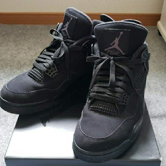 nike Jordan4 Retro Black Cat　30cm