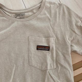 パタゴニア(patagonia)のパタゴニア　ヘンプTシャツ　XS ベージュ(Tシャツ(半袖/袖なし))