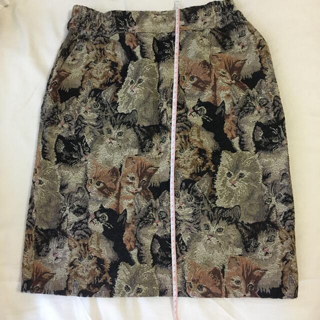 rivet & surge(リベットアンドサージ)のrivet &surge  猫　織り　スカート レディースのスカート(ひざ丈スカート)の商品写真