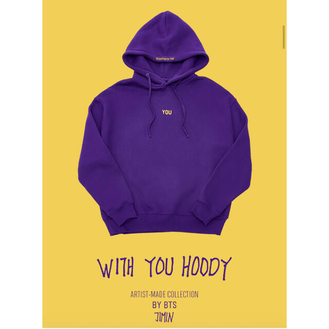 BTS JIMIN WITH YOU HOODY XL ジミン 新品未開封