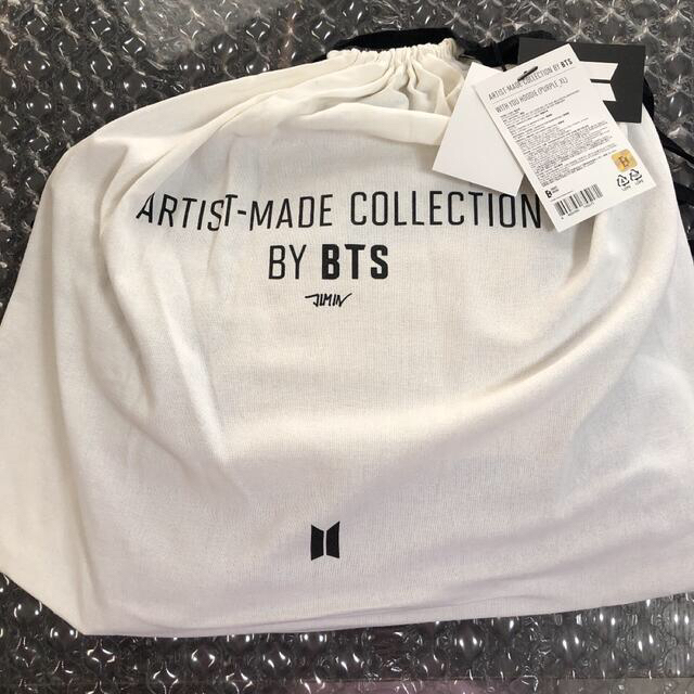 【送料込みBTS JIMIN WITH YOU HOODY XLサイズ パーカー