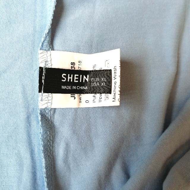 SHEIN  カットソー　XL サイズ レディースのトップス(カットソー(半袖/袖なし))の商品写真