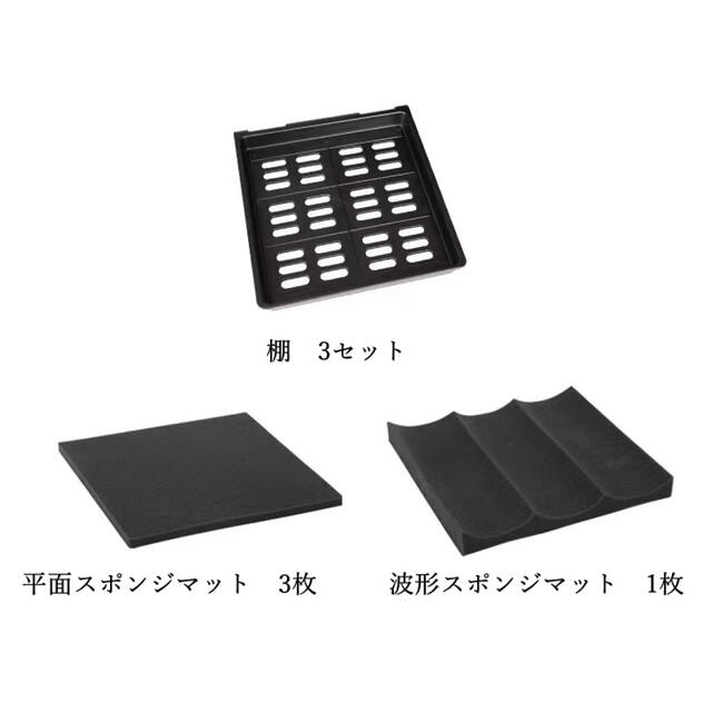 HANAHI カメラ保管庫 全自動防湿庫 LED照明5年間品質保HNH-105K スマホ/家電/カメラのカメラ(防湿庫)の商品写真