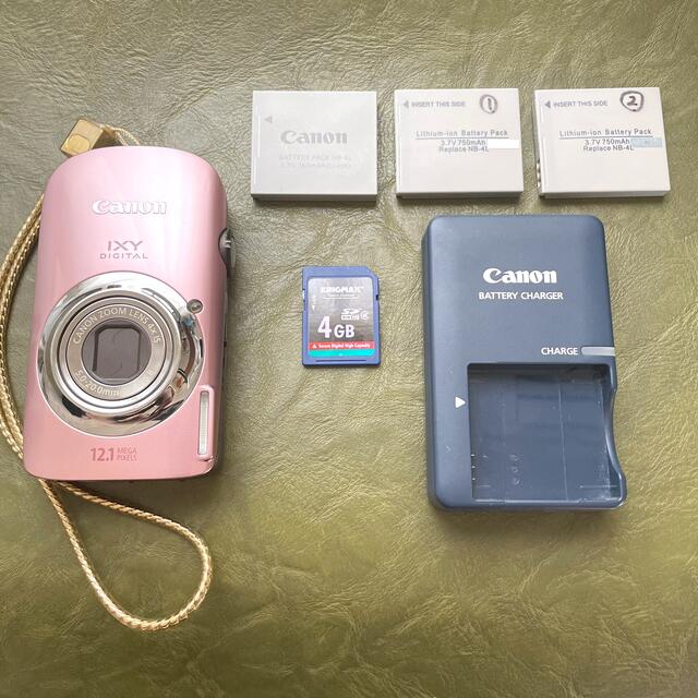 中古】Canon キヤノン IXY Digital 510 IS ピンク コンパクト 中古】Canon キヤノン IXY Digital 510 IS ピンク コンパクト