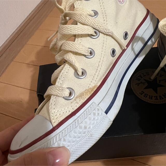 CONVERSE(コンバース)のコンバース オールスター ハイカット　ホワイト レディースの靴/シューズ(スニーカー)の商品写真