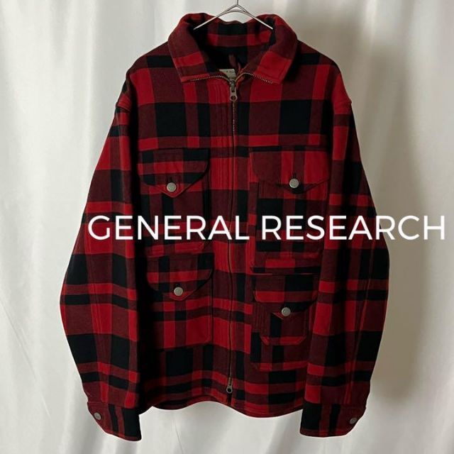 GENERAL RESEARCH バッファローチェック マッキーノクルーザー GENERAL RESEARCH バッファローチェック マッキーノクルーザー