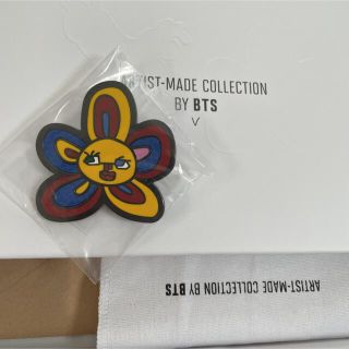 防弾少年団(BTS) - BTS テテ ブローチ フラワー 中 新品未使用品