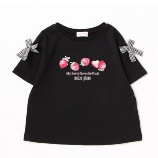 メゾピアノ(mezzo piano)のメゾピアノ 140【新品】♡イチゴ🍓♡(Tシャツ/カットソー)