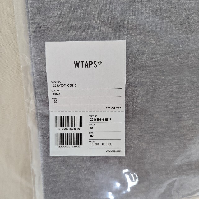 W)taps - WTAPS ACADEMY / SS / COPO GRAY M 02 Tシャツの通販 by ごん ...